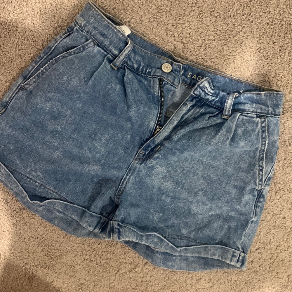 American Eagle high waisted jean shorts